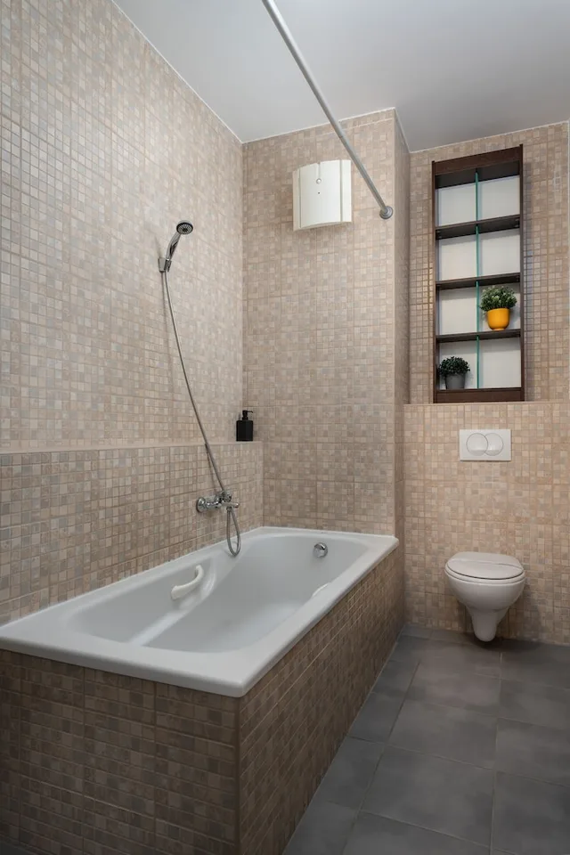 شقة بسريرين مزدوجين بغرفتي نوم مع أريكة، Central Passage Apartments 6/9