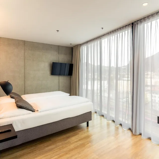 غرفة بسرير مزدوج في طابق مرتفع، Arte Hotel Salzburg 1/10
