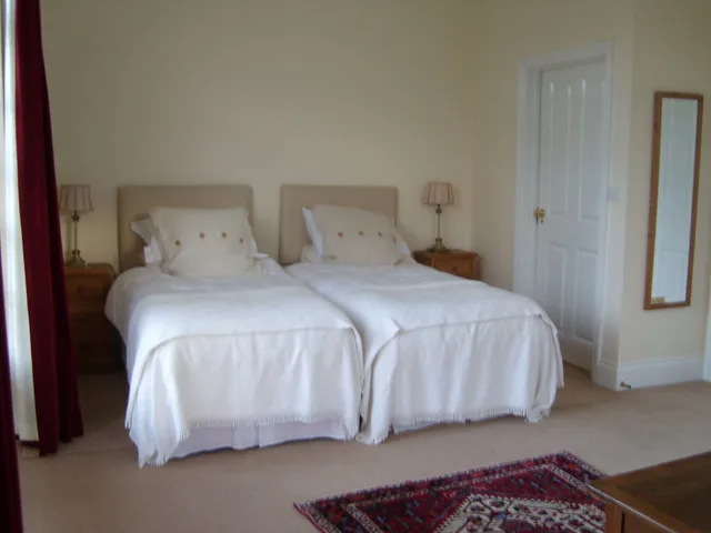 غرفة بسريرين منفصلين، The Hall Farm B B 1/2