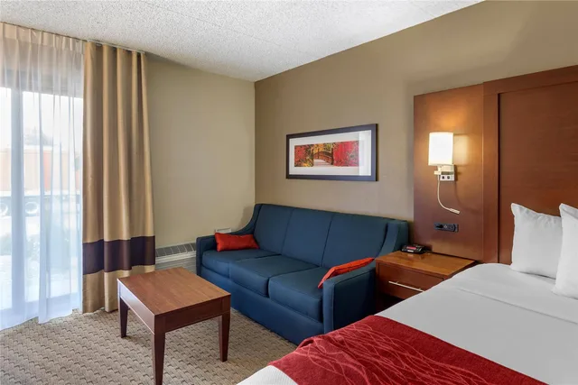 غرفة بسرير كينج، Best Western Rochelle Inn & Suites near DeKalb 2/3