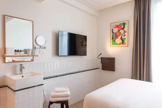 غرفة كلاسيكية بسرير مزدوج، Hotel Lampika 3/5