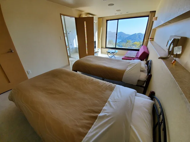 غرفة قياسية بسريرين منفصلين بإطلالة على البحيرة، Hotel Cocoa 9/10