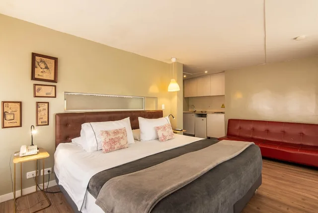 غرفة ثلاثية بسريرين منفصلين مع أريكة، Hotel Living 55 1/3