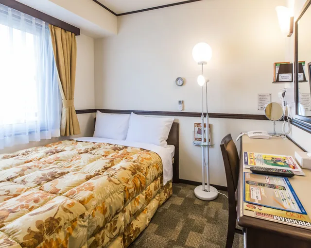 غرفة قياسية بسرير مزدوج، Toyoko Inn Okayama Eki Higashi Guchi 2/7