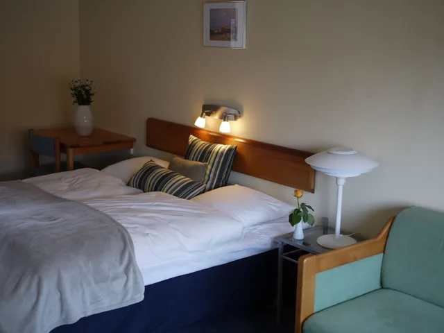 غرفة سوبيريور بسرير كينج بشرفة، Hotel Strandly Skagen 2/4