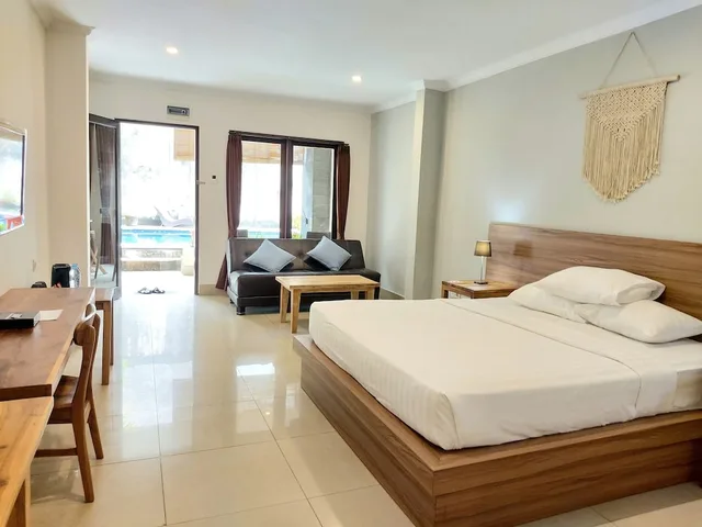 غرفة ديلوكس بسرير كينج، Radha Bali Hotel 1/10