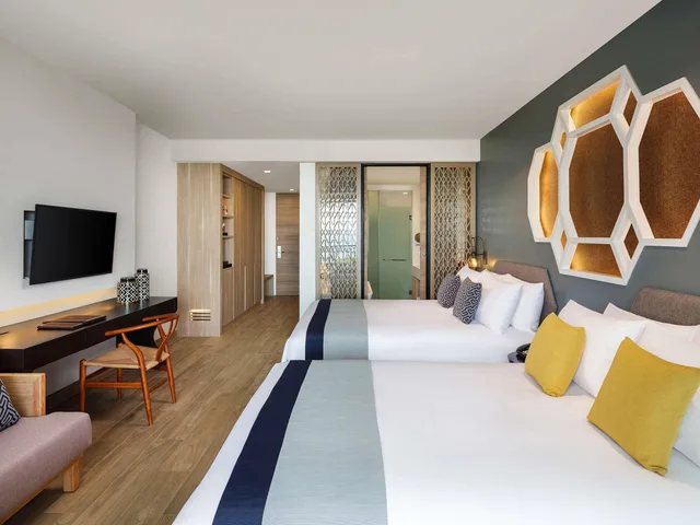 غرفة ديلوكس عائلية بإطلالة على الجبل، Avista Grande Phuket Karon MGallery 7/10