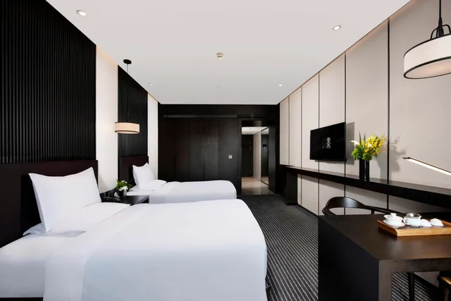 غرفة بسريرين منفصلين، Xi'an Eastern House Boutique Hotel 5/10