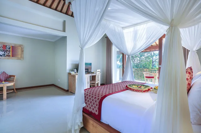 جناح ديلوكس بسرير كوين، Tapa Nata Ubud by Pramana 2/6