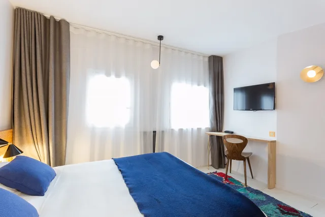 غرفة قياسية بسرير مزدوج، Hotel Montholon 3/4