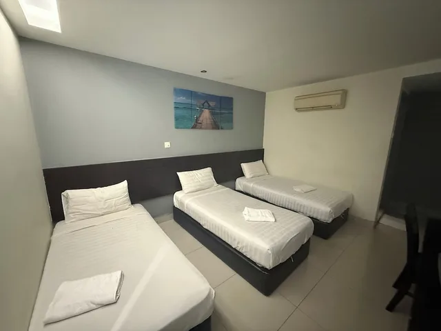 غرفة عائلية بثلاثة أسرّة، Tiong Nam Hotel 2/10