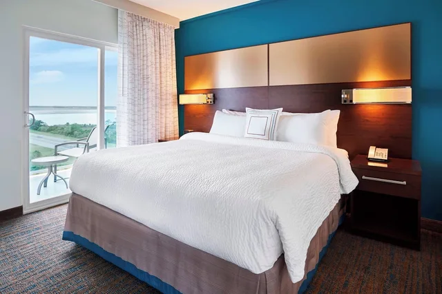 جناح بسرير مزدوج بشرفة بغرفة نوم واحدة، Residence Inn Ocean City 1/4