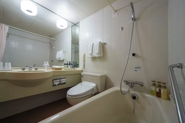 غرفة قياسية بسريرين منفصلين، Yokkaichi Miyako Hotel 4/4