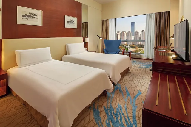 غرفة سوبيريور بسريرين منفصلين، Paradox Kunshan Hotel 1/2
