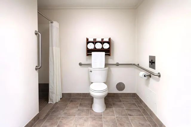 غرفة بسرير كينج بحوض استحمام لذوي الإعاقة، Best Western Davison Inn 10/10