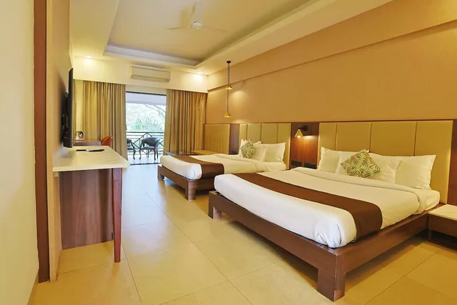 غرفة كلوب بسرير فردي، HOTEL KHANVEL RESORT 1/9