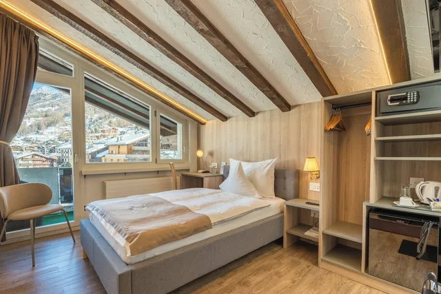 Room, Single, Single Bed, Balcony, Hotel Beau Rivage 1/1