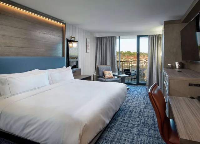 غرفة بسرير كينج لذوي الإعاقة، Doubletree By Hilton Hot Springs Ar 1/5