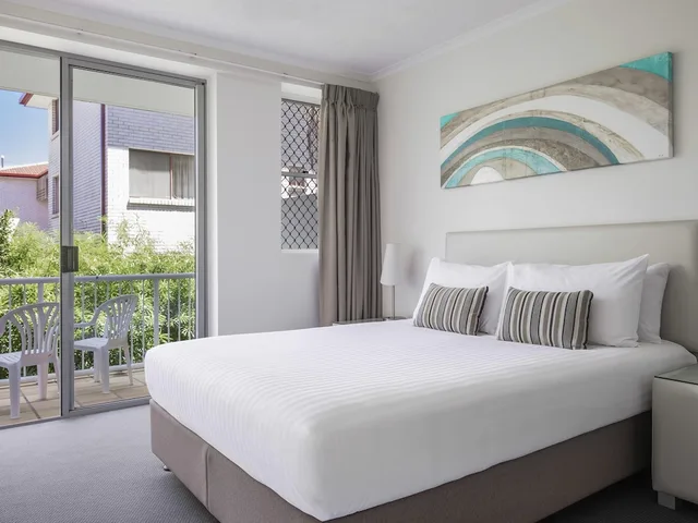 شقة بسرير كوين وسريرين منفصلين بغرفتي نوم، Breakfree Diamond Beach Broadbeach 2/3