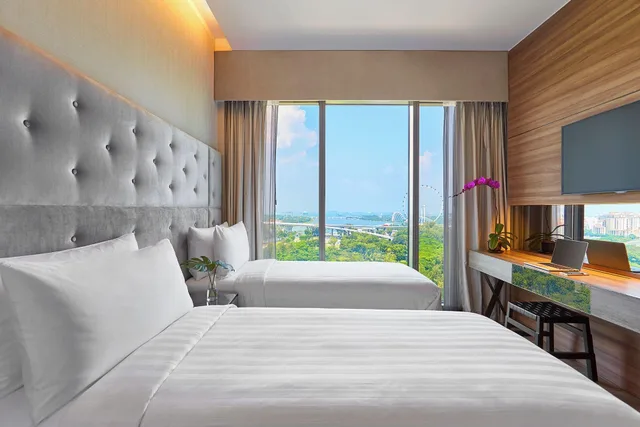 غرفة بريميوم بغرفتي نوم، Pan Pacific Serviced Suites Beach Road 2/5