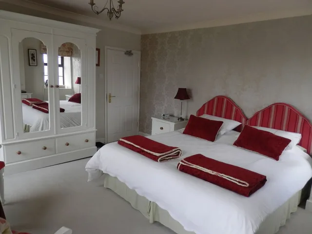 غرفة سوبيريور بسرير كينج بإطلالة على الحديقة، East Hook Farm Country House 3/10