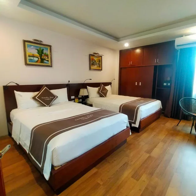 غرفة سوبيريور رباعية، Camellia Hotel 3/9