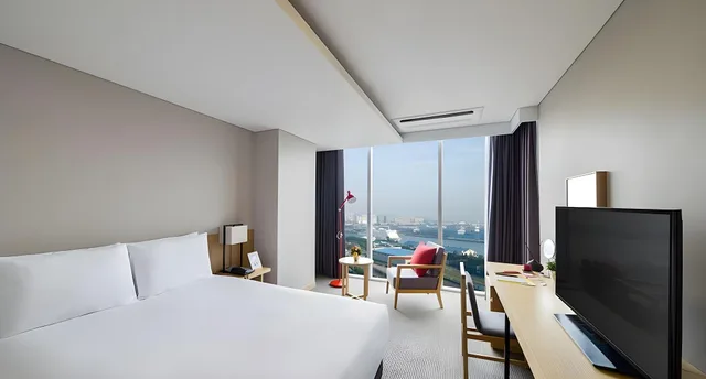 غرفة بسرير مزدوج بإطلالة على المرفأ، Harbor Park Hotel 4/5