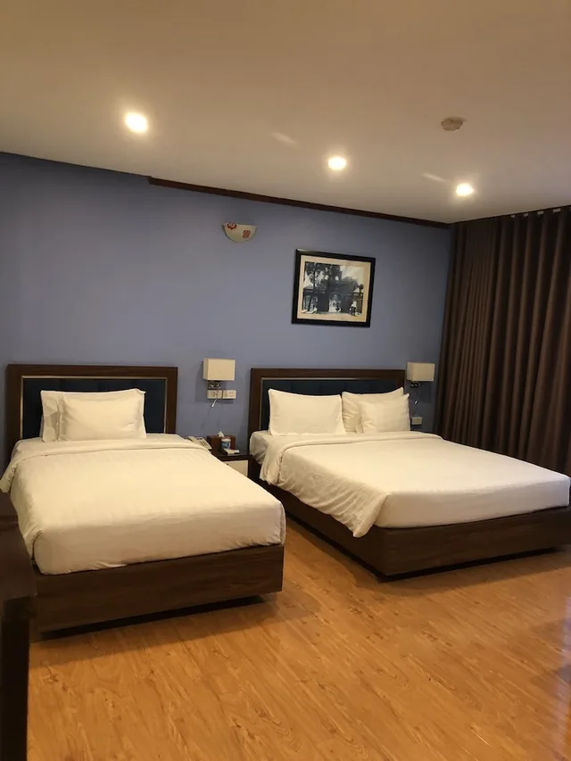 غرفة ديلوكس عائلية بسرير كوين وسرير فردي، A25 Hotel 12 Ngo Si Lien 2/10