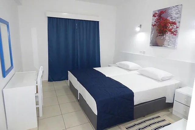 شقة بسرير مزدوج بغرفة نوم واحدة مع أريكة، Amore Protaras Apartments 2/7