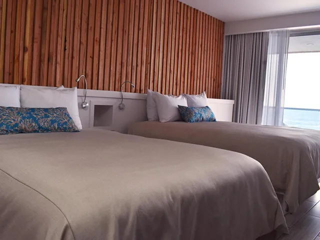 غرفة بسرير مزدوج بإطلالة على البحر، Hotel Castillos Del Mar 2/7