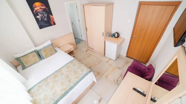 غرفة ديلوكس بسرير كوين، My Home Hotel Gulluk 6/9