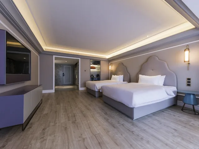 غرفة بريفيليج بسريرين منفصلين، Mercure Xian Downtown 4/7