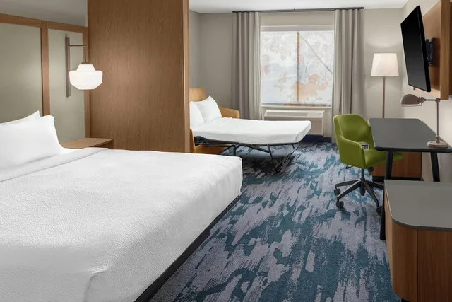جناح بسرير كينج مع أريكة لذوي الإعاقة، Fairfield by Marriott Inn & Suites Norwalk 3/7