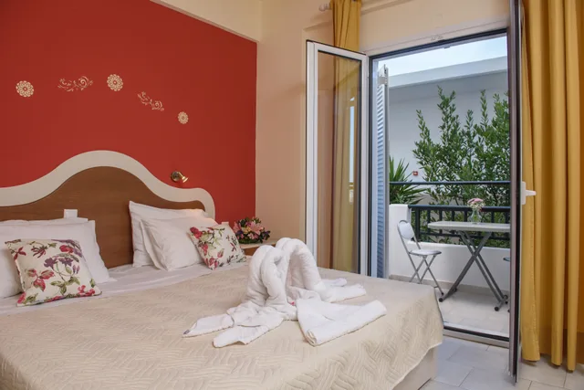 غرفة قياسية بسرير مزدوج أو سريرين منفصلين، Antigoni Hotel 1/6
