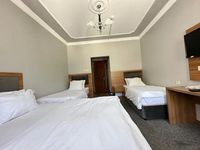 غرفة رباعية بإطلالة على الجبل، Butik Inceli Hotel 4/8