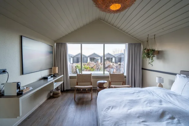 غرفة سوبيريور بسرير كينج، The Hill Hotel at Fludir 2/7