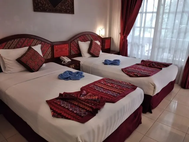 غرفة قياسية بسريرين منفصلين، Parapat View Hotel 1/2
