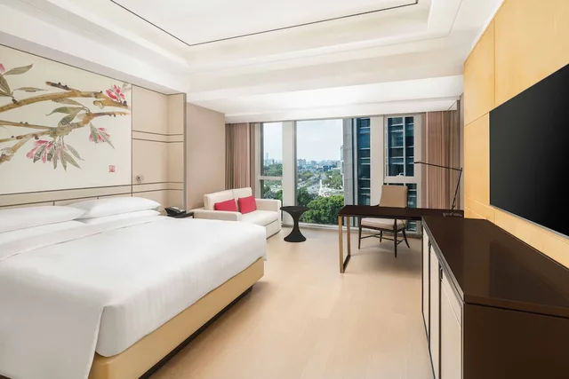 غرفة بسرير كينج، Shanghai Marriott Hotel Parkview 1/10