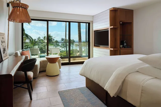 غرفة بسرير كينج بإطلالة جزئية على البحر، Andaz Maui at Wailea Resort A concept by Hyatt 6/10
