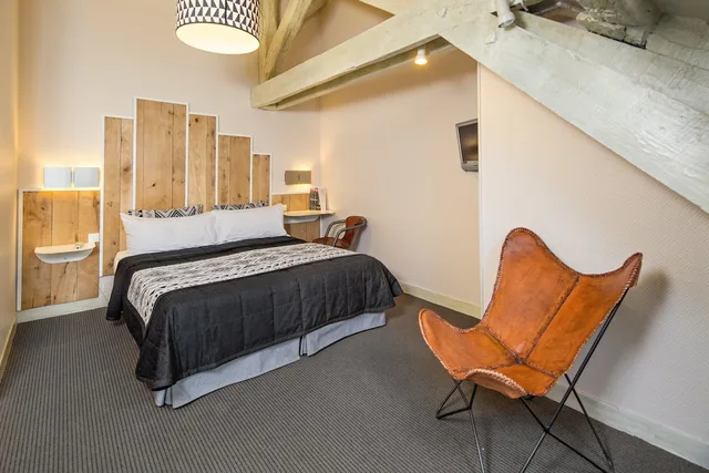 غرفة بسريرين منفصلين، Hotel Claret Bercy 1/2