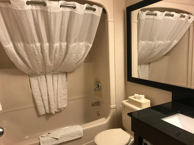 غرفة بسرير كوين مع أريكة، Comfort Inn Brantford 4/4