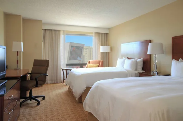 غرفة بسرير مزدوج لذوي الإعاقة، Gaithersburg Marriott Washingtonian Center 3/5