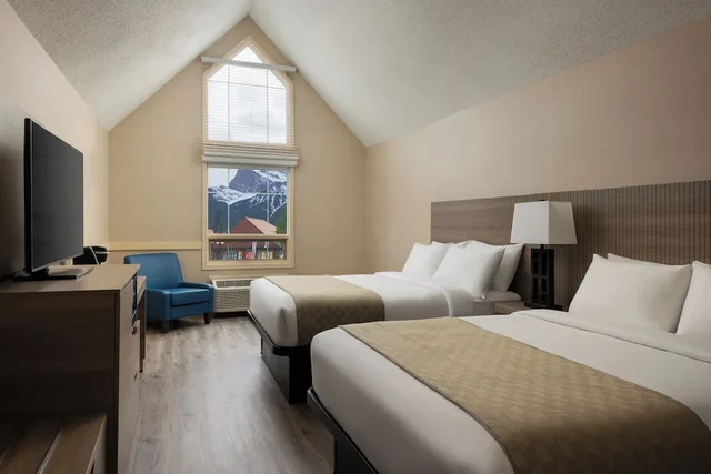 غرفة بسريرين مزدوجين، Grande Rockies Resort Bellstar Hotels Resorts 3/9