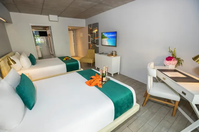 غرفة ديلوكس بسرير مزدوج بشرفة، Riviera Suites South Beach 6/10