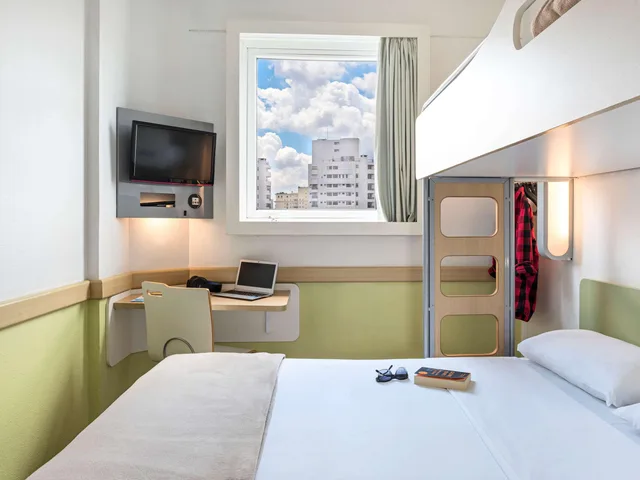 غرفة بسرير مزدوج، Ibis Budget Sao Paulo Jardins 2/4