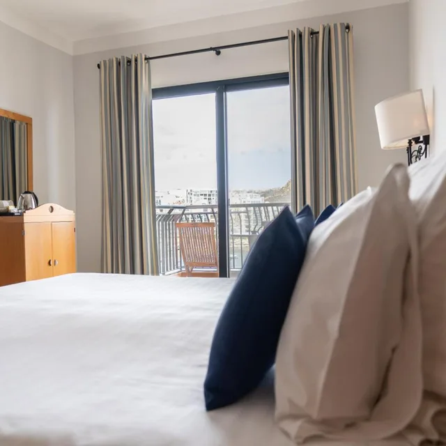 غرفة مفردة بإطلالة على البحر، Hotel Calypso 5/5