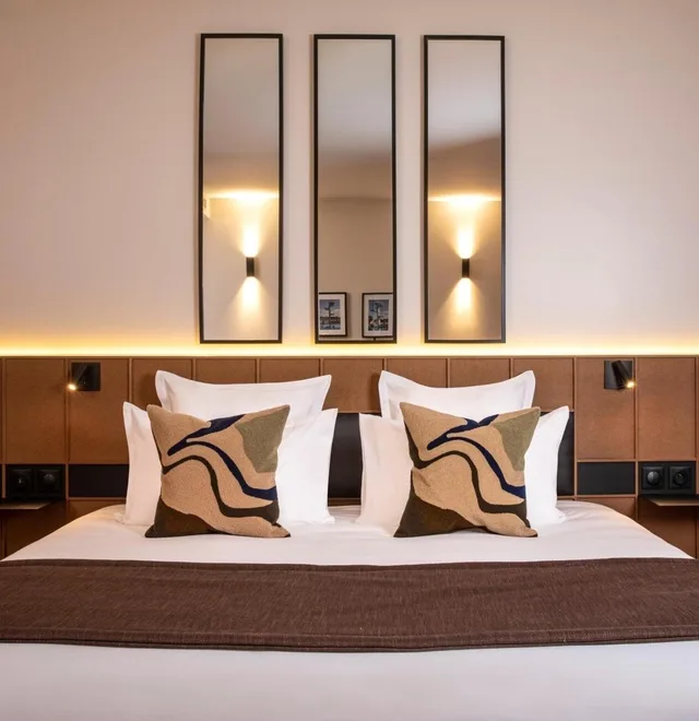 غرفة صغيرة مزدوجة، Hotel du Port 1/3