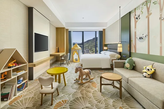 غرفة عائلية بسرير كينج، DoubleTree by Hilton Ya an 7/10