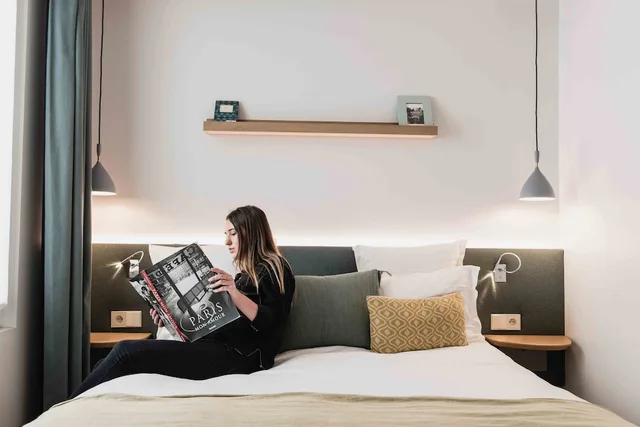 غرفة كلاسيكية بسريرين منفصلين وسرير كوين، Hotel Victoire & Germain 3/3