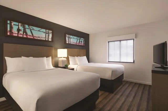 جناح بسريرين مزدوجين بغرفة نوم واحدة مع أريكة، Hyatt House Boston/Burlington 1/7
